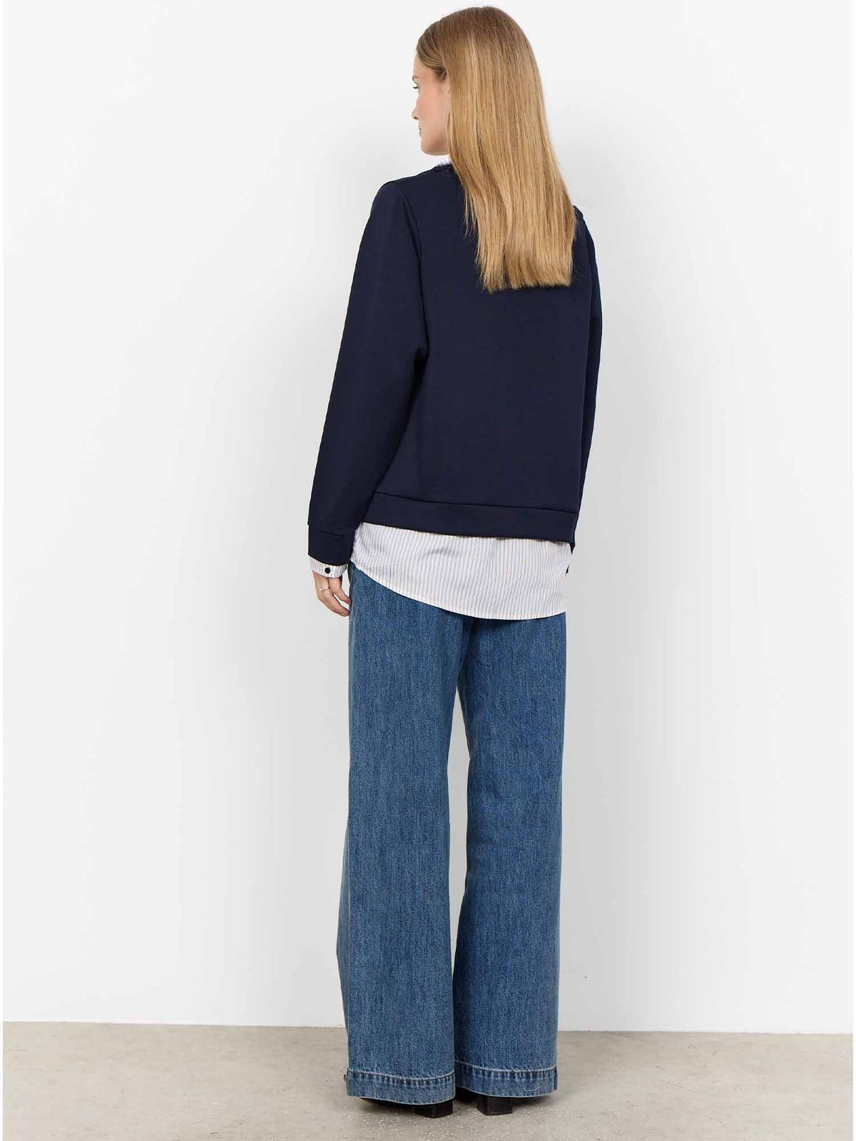 Soyaconcept banu felpa da donna blu
