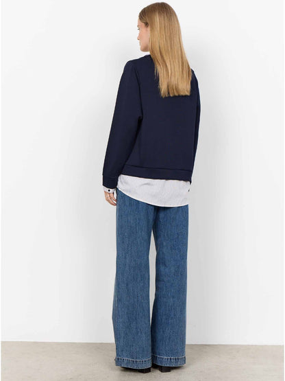 Soyaconcept banu felpa da donna blu