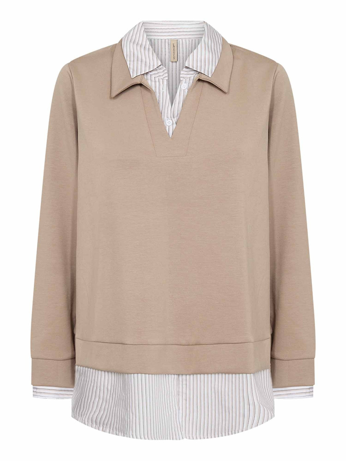 Soyaconcept banu felpa da donna beige