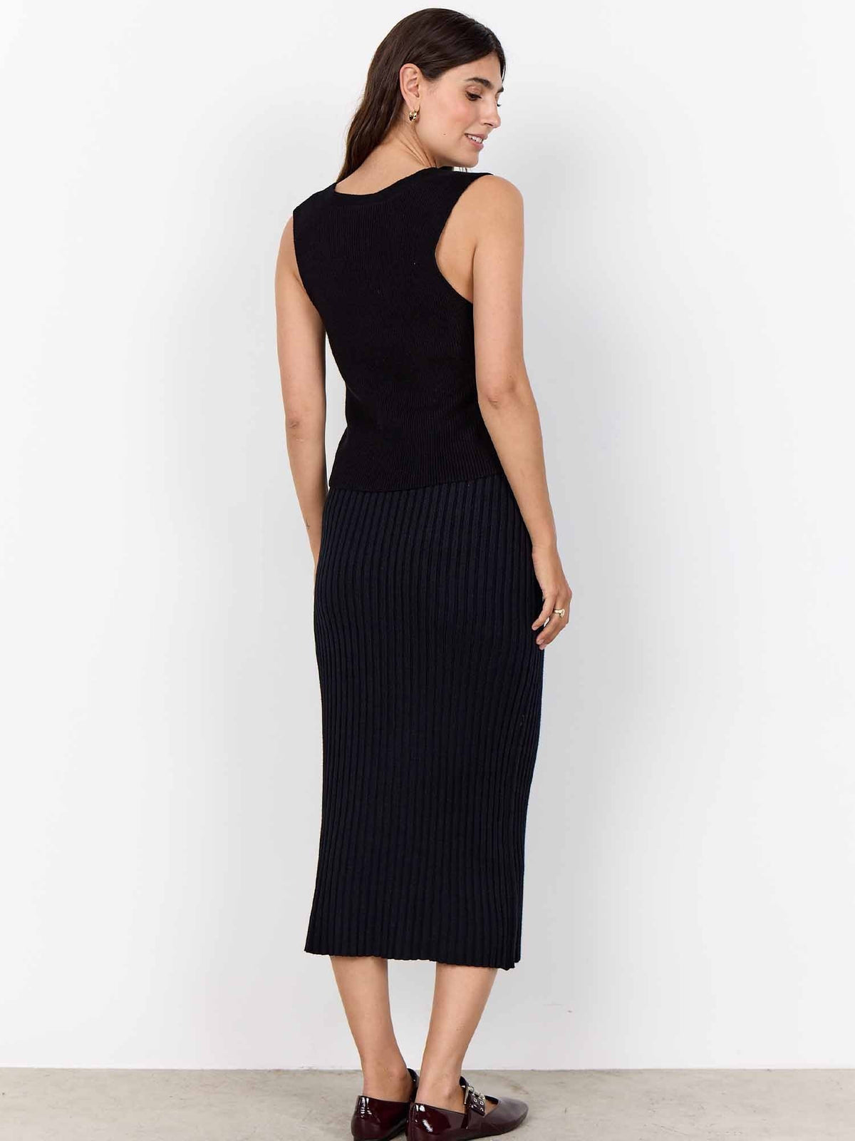 Soyaconcept kanita gilet da donna nero