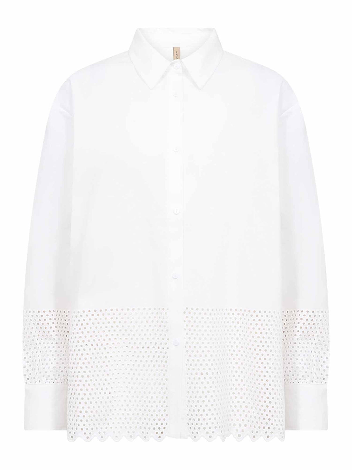 Soyaconcept hakima camicia da donna bianco