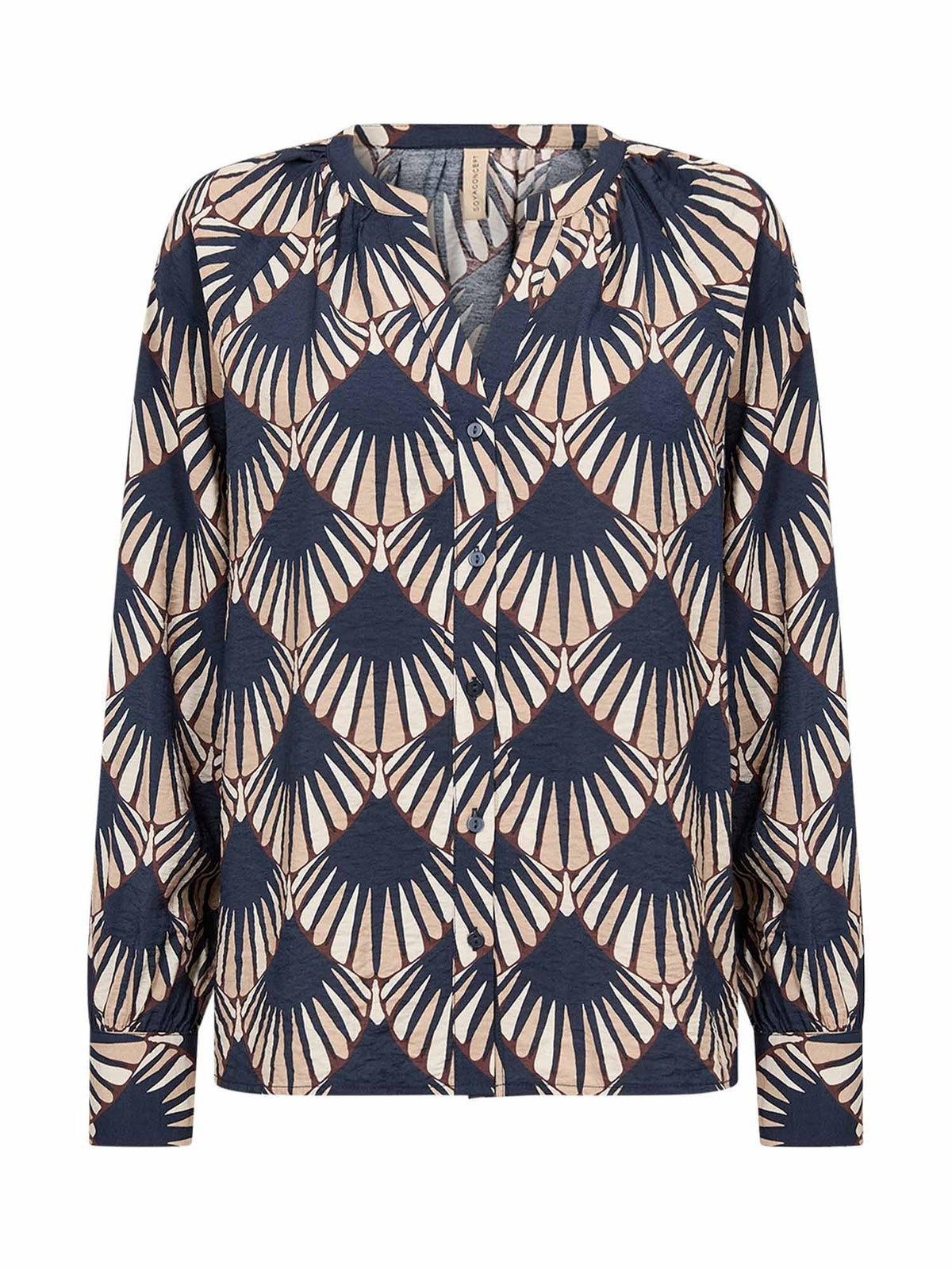Soyaconcept halin camicia da donna blu
