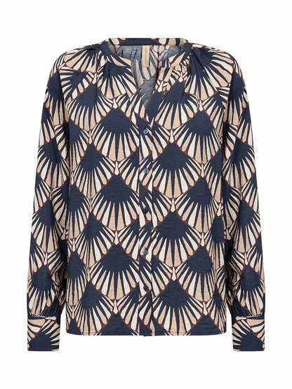 Soyaconcept halin camicia da donna blu