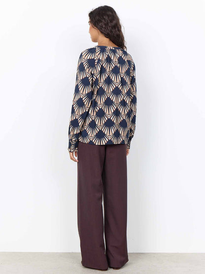 Soyaconcept halin camicia da donna blu