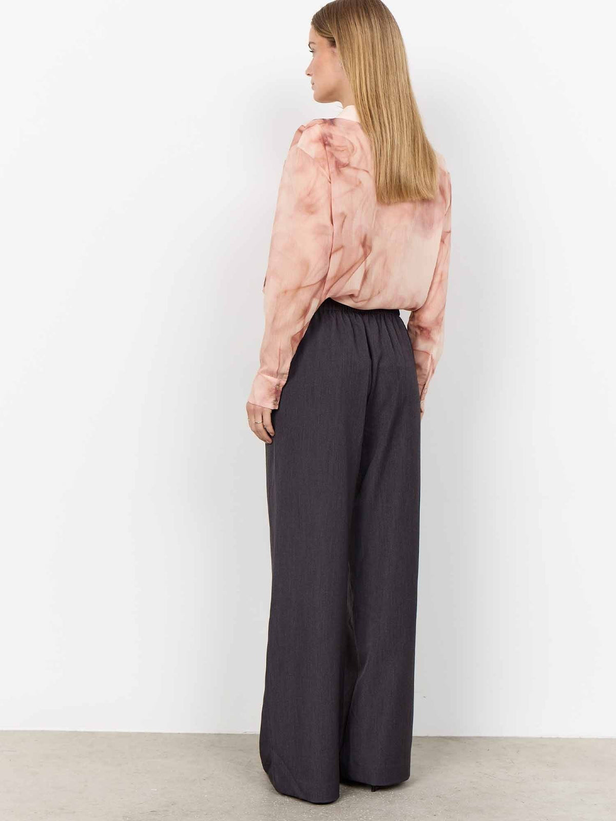 Soyaconcept hala camicia da donna rosa