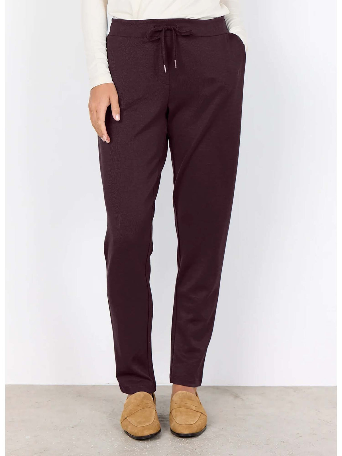 Soyaconcept banu pantalone da donna cioccolato