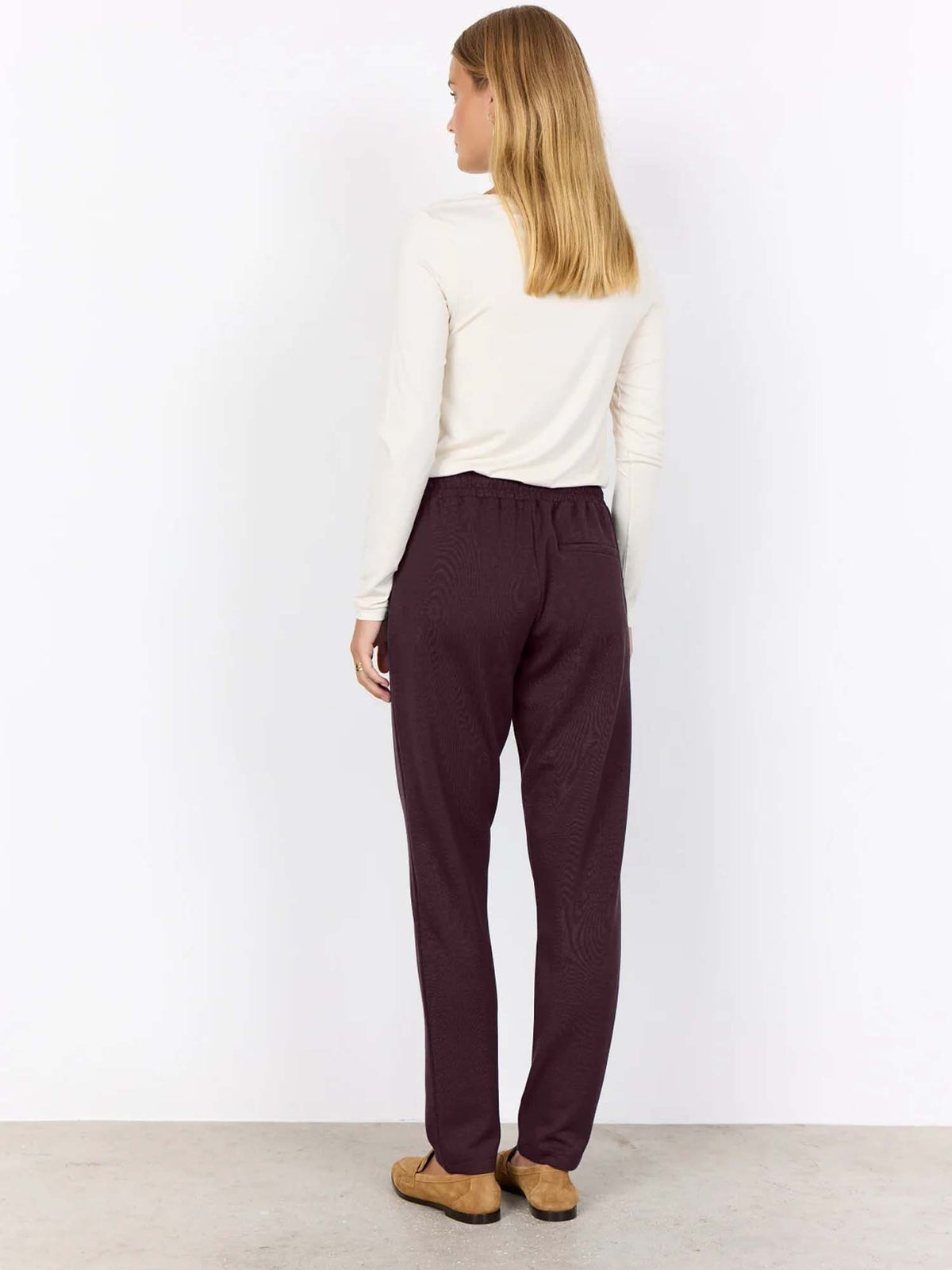 Soyaconcept banu pantalone da donna cioccolato
