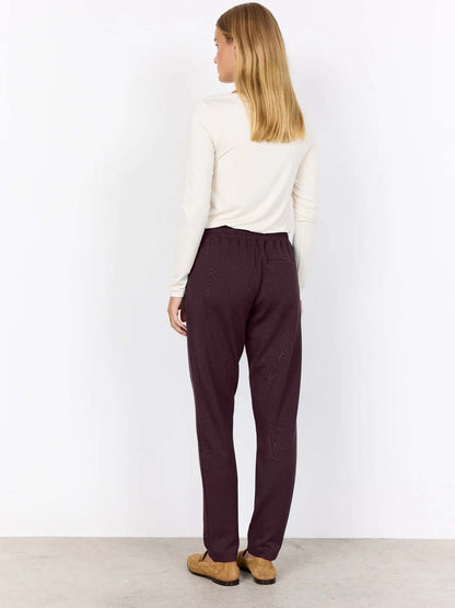 Soyaconcept banu pantalone da donna cioccolato