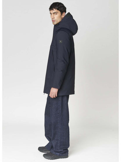 Canadian nelson giaccone da uomo blu