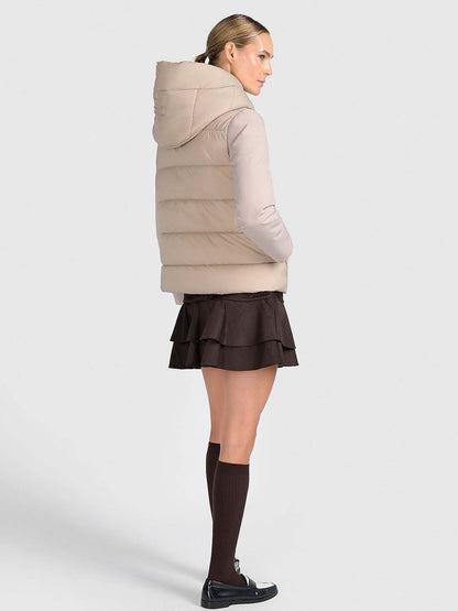 Canadian litton jkt giubbino da donna beige