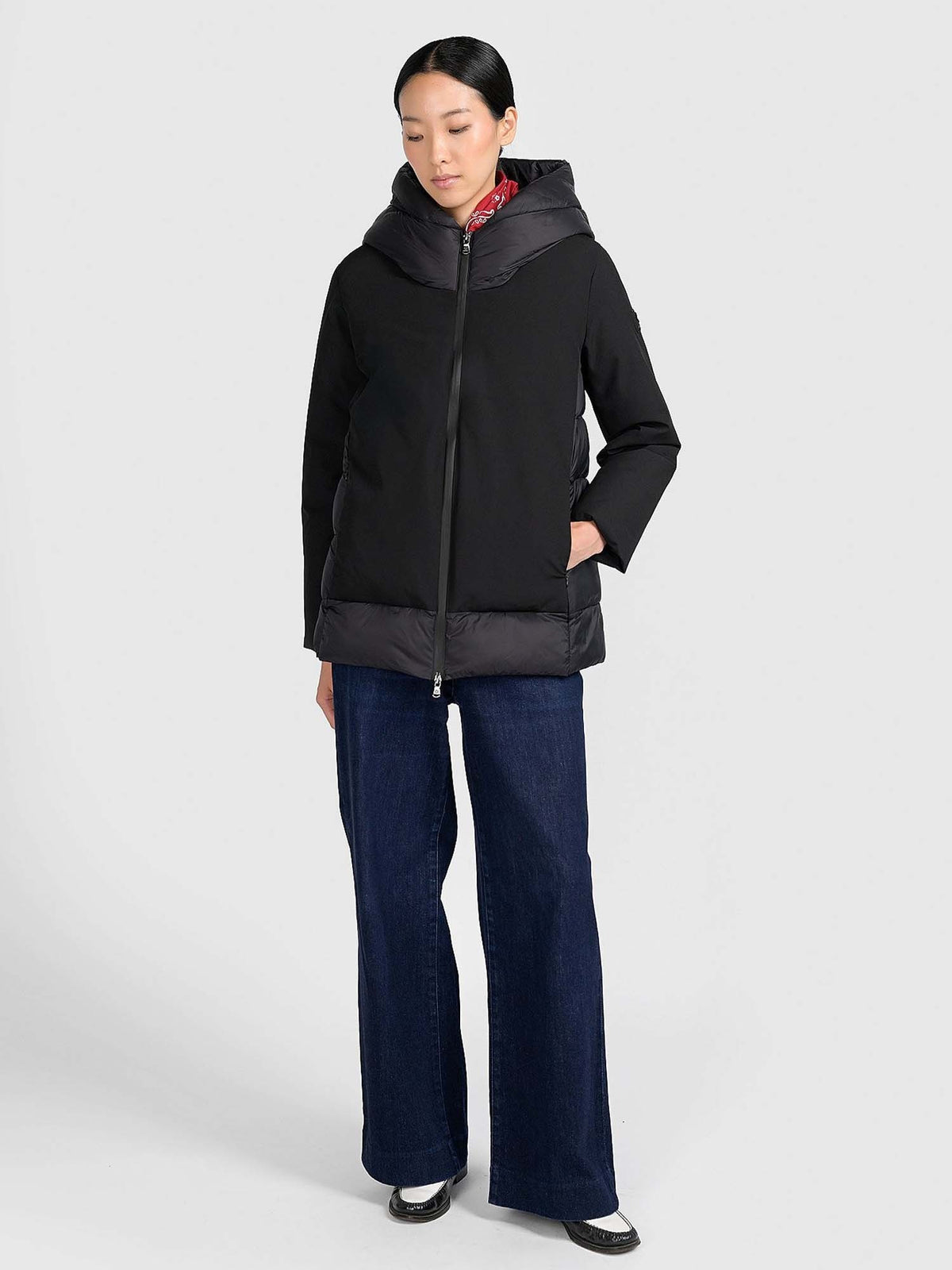 Canadian litton coat giaccone da donna nero
