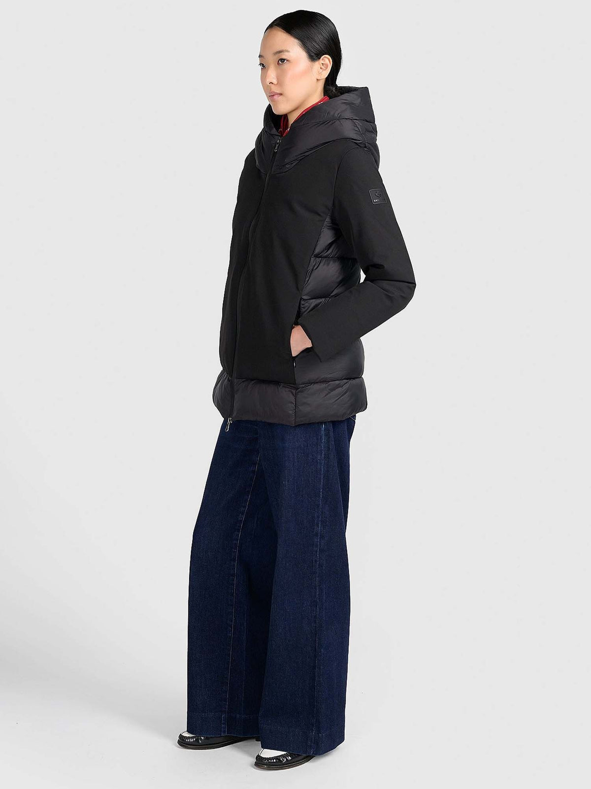 Canadian litton coat giaccone da donna nero