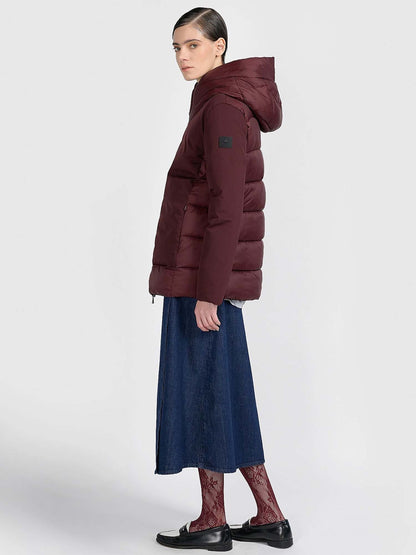 Canadian litton coat giaccone da donna bordeaux