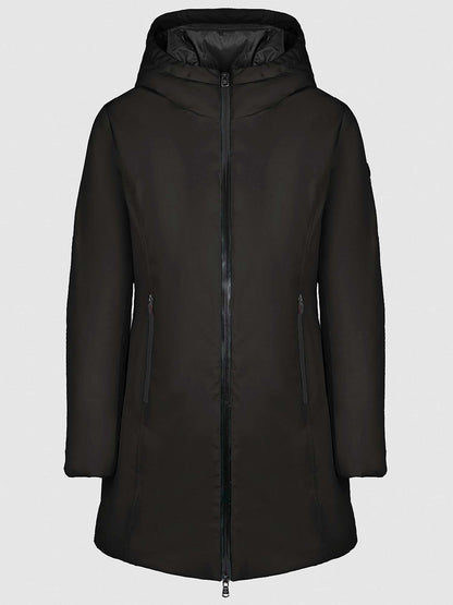 Canadian yorkton lon giaccone da donna nero