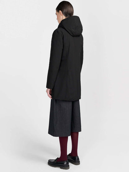 Canadian yorkton lon giaccone da donna nero