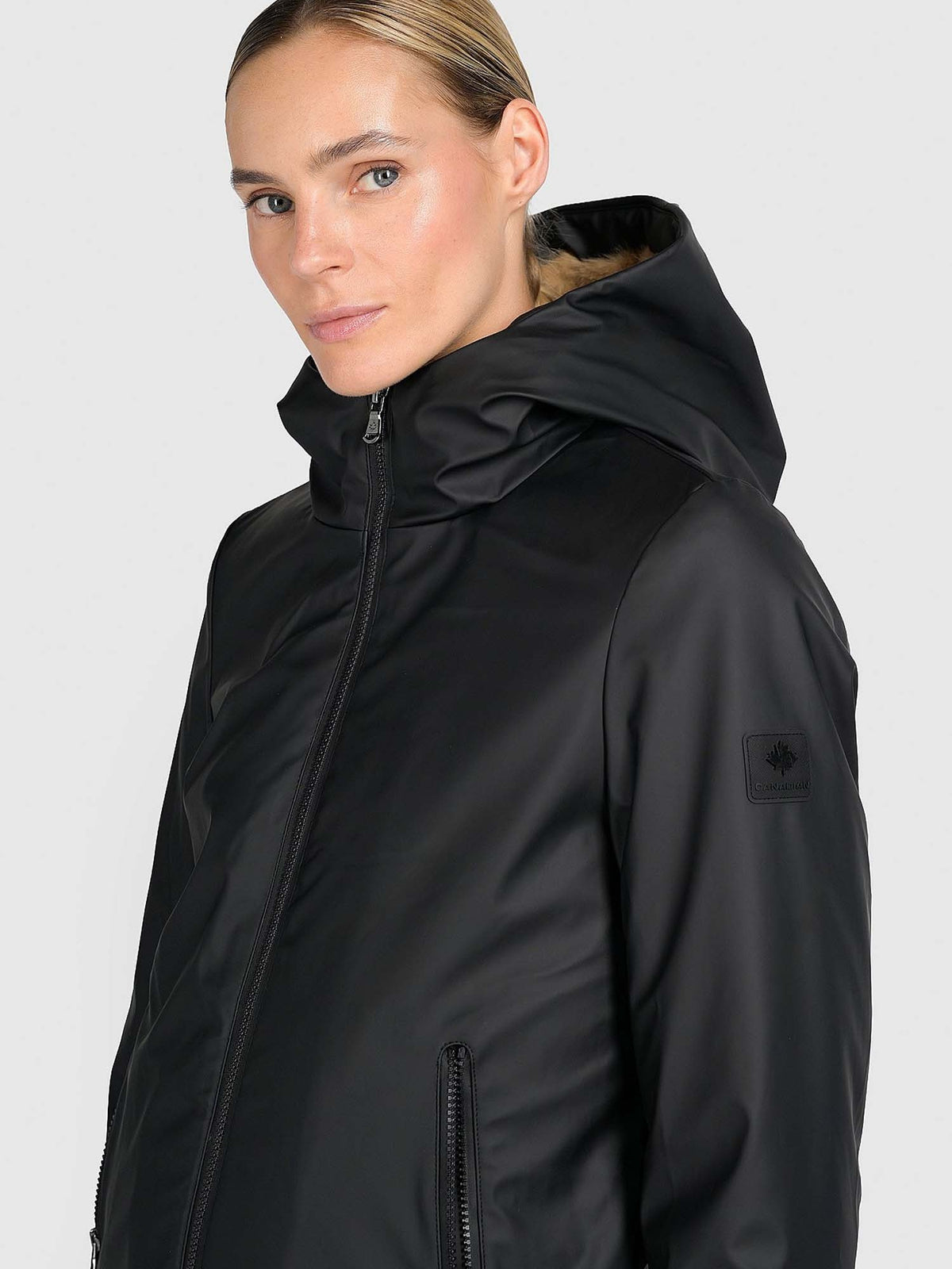 Canadian terrebonne giubbino da donna nero