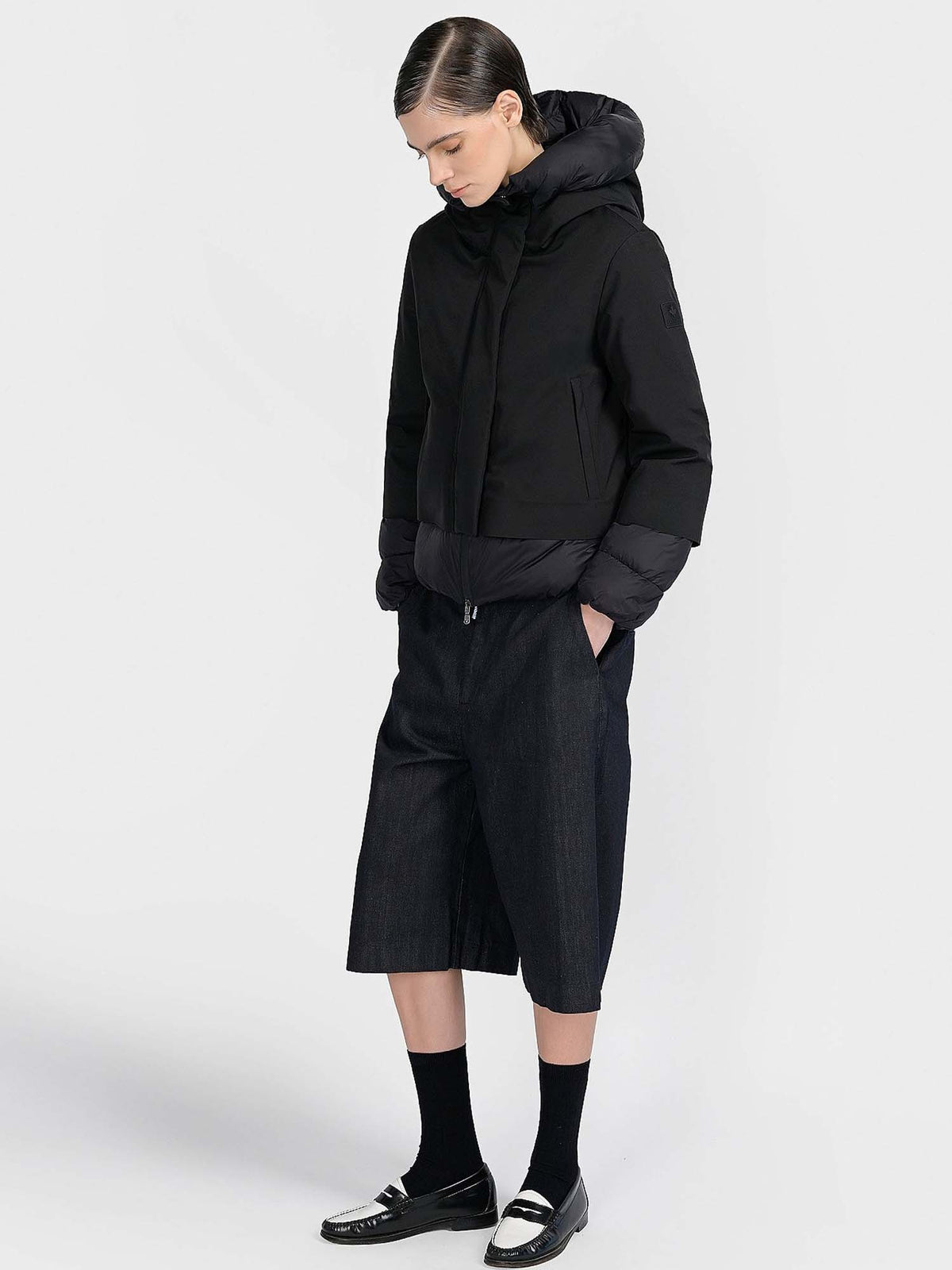 Canadian oyama short giubbino da donna nero