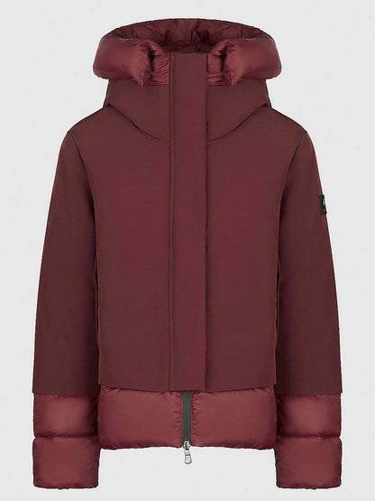 Canadian oyama short giubbino da donna bordeaux