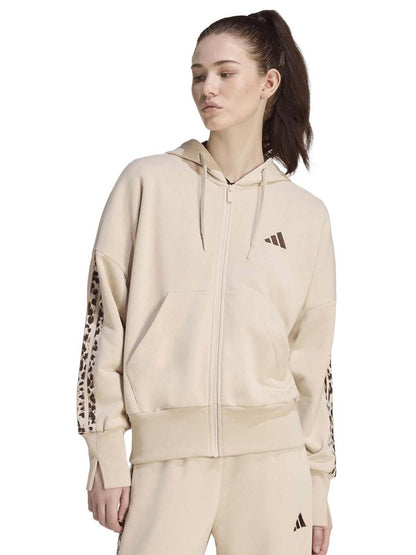 Adidas felpa leo ft da donna beige