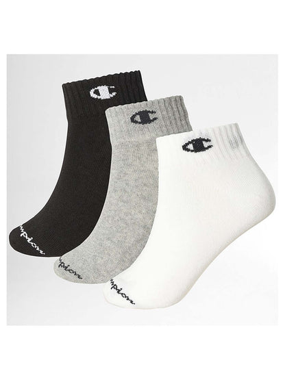 Champion calze 3PZ da unisex assortito