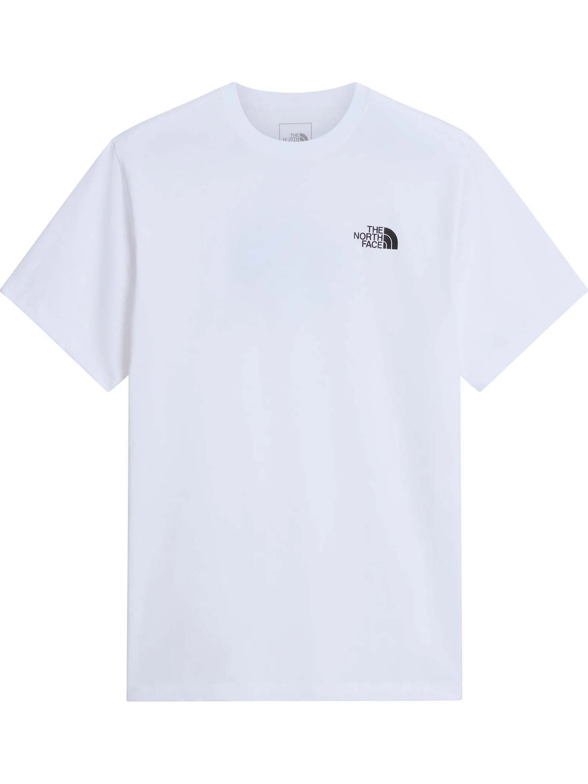 Tnf m sibli reg tee t-shirt da uomo bianco