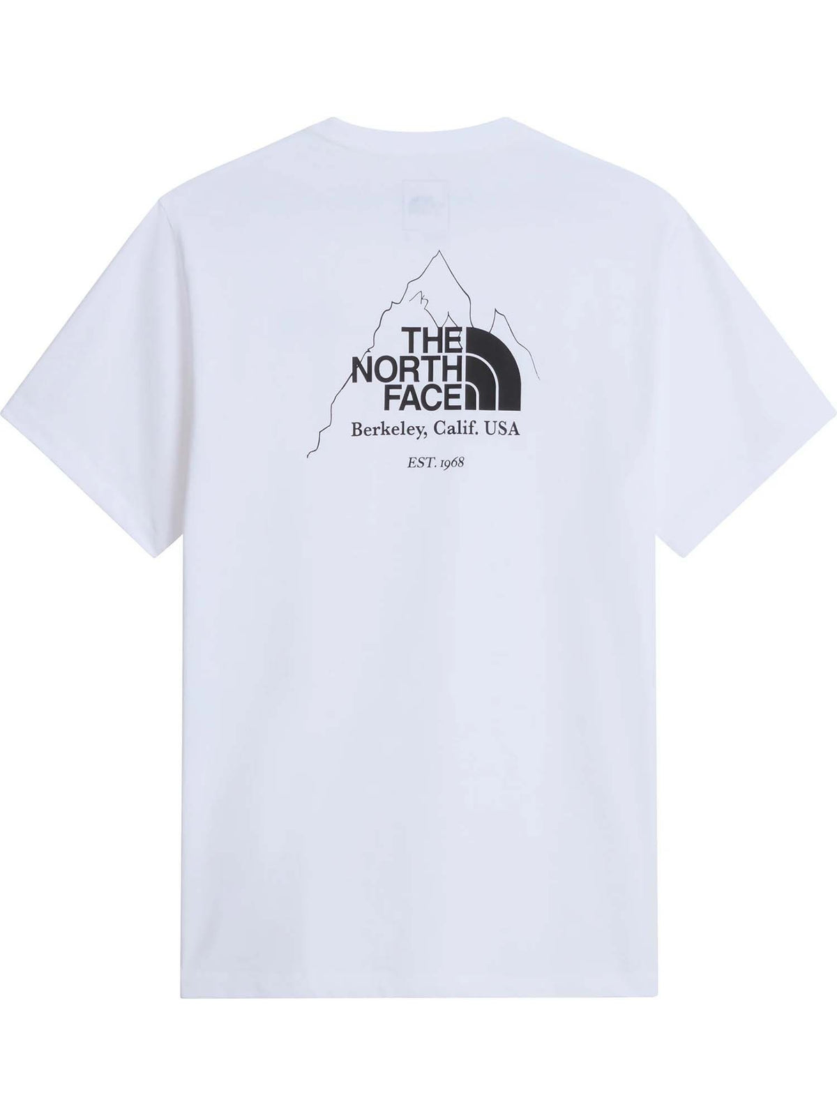 Tnf m sibli reg tee t-shirt da uomo bianco