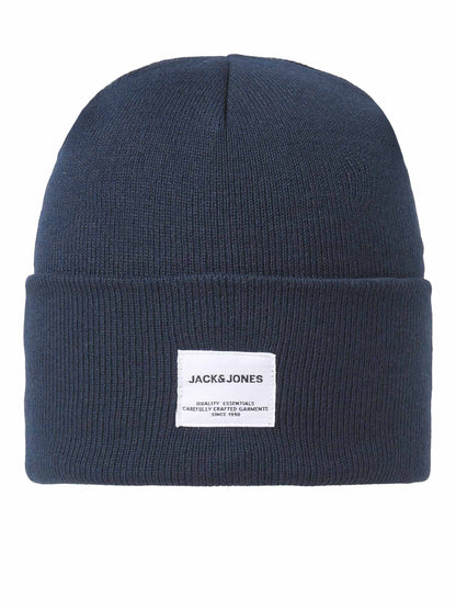 Jack&jones long knit cappello da unisex blu
