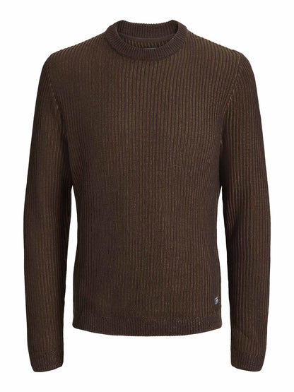 Jack&jones dover maglia da uomo cacao