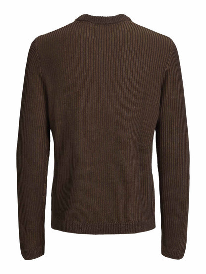Jack&jones dover maglia da uomo cacao