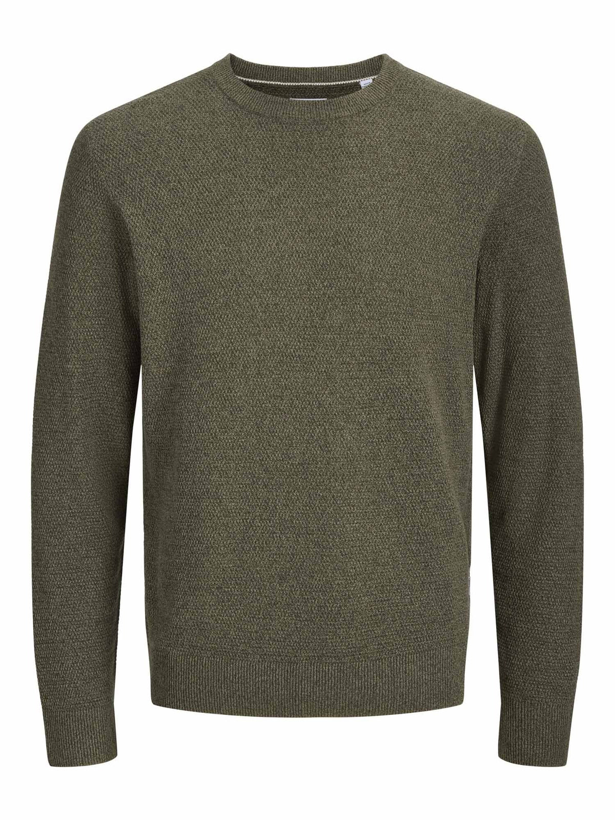 Jack&jones eryder maglia da uomo verde militare