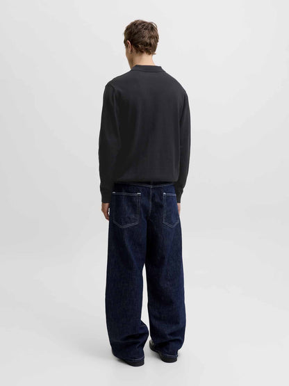 Jack&jones basic maglia da uomo nero
