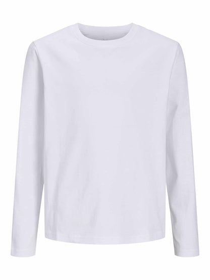 Jack&jones organic t-shirt da bambino/a bianco