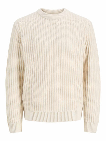 Jack&jones axon maglia da uomo beige