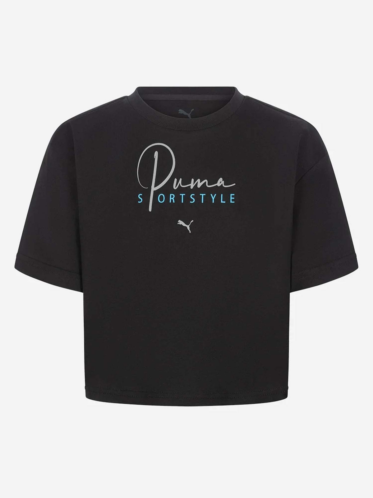 Puma g. t-shirt bts da bambino/a nero