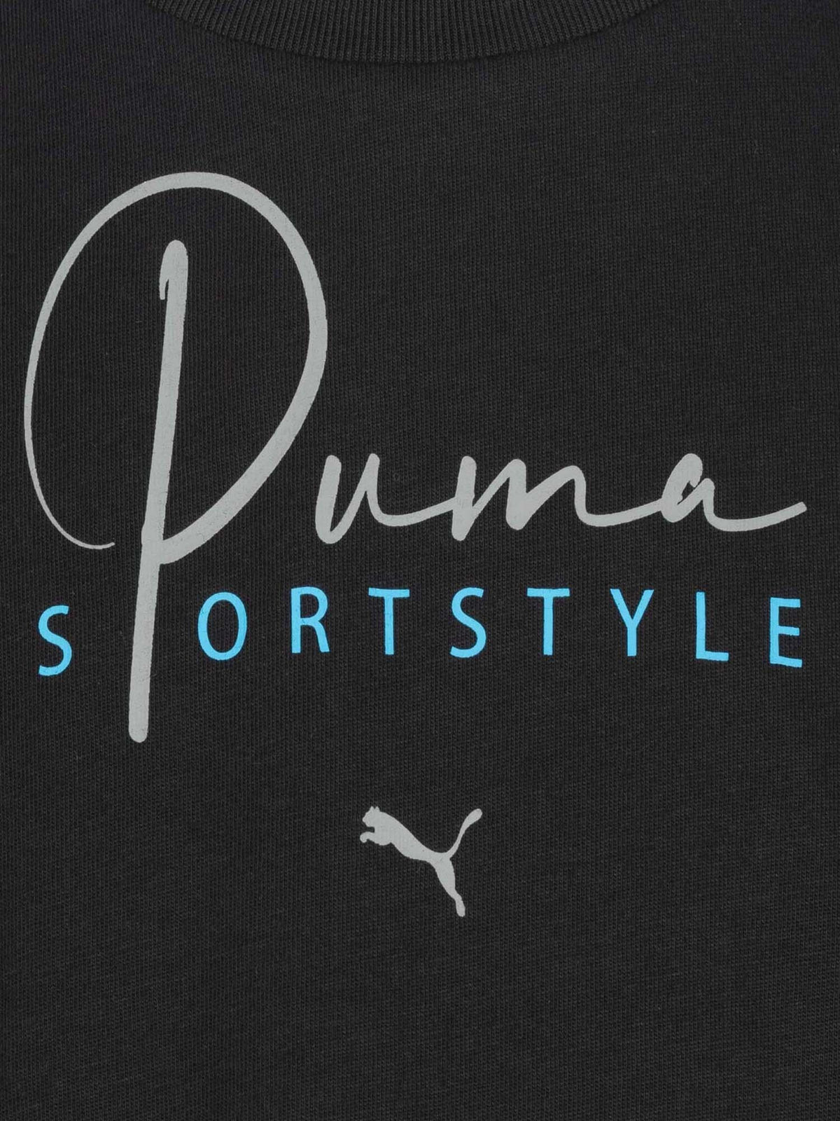 Puma g. t-shirt bts da bambino/a nero