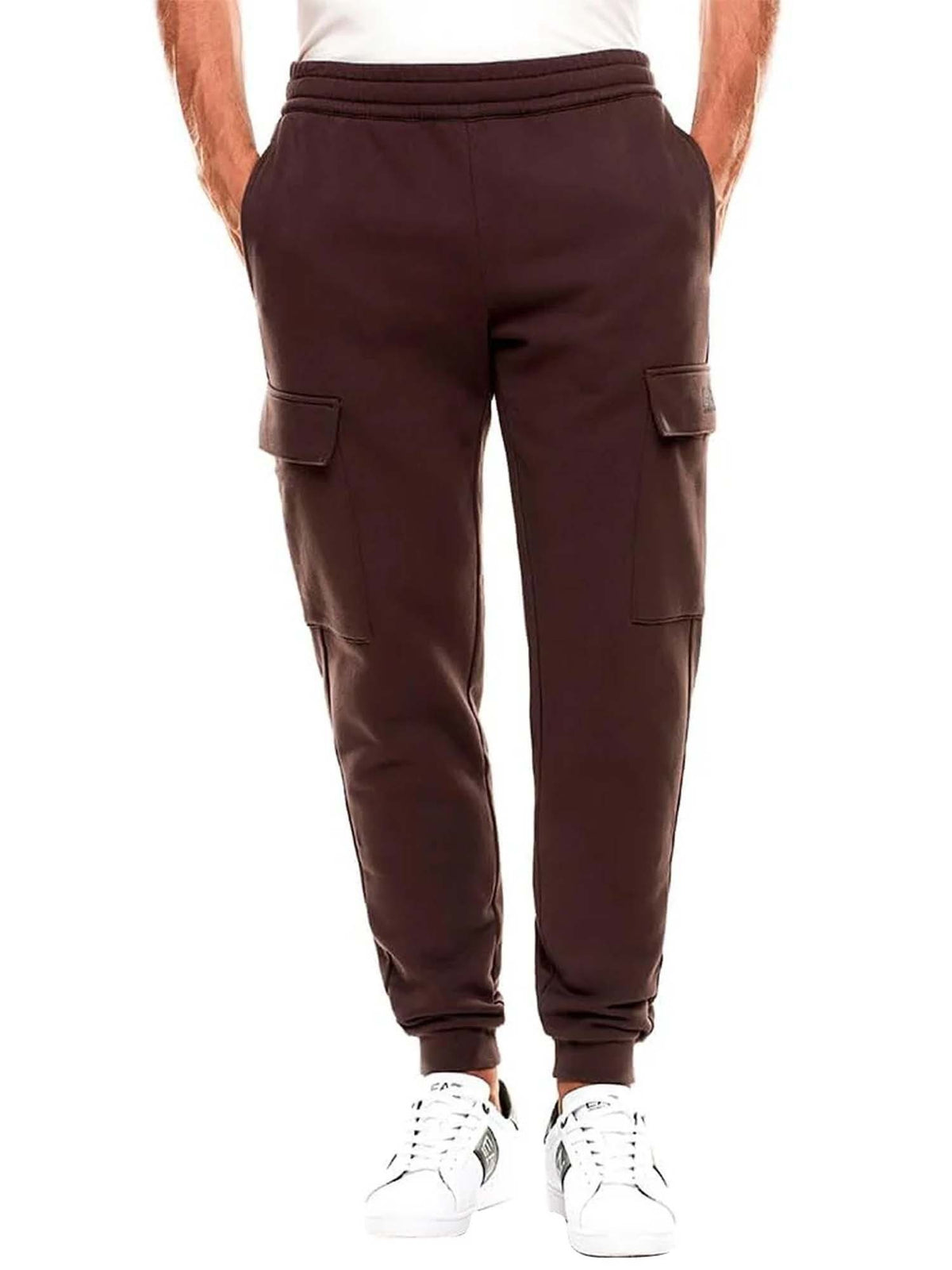 EA7 train core fl pantalone da uomo marrone