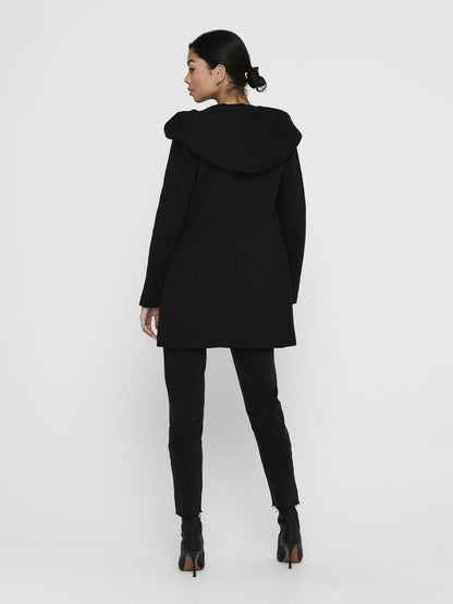 Only sedona light cappotto da donna nero