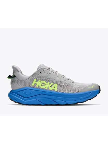 Hoka challenger 8 scarpa running da uomo grigio
