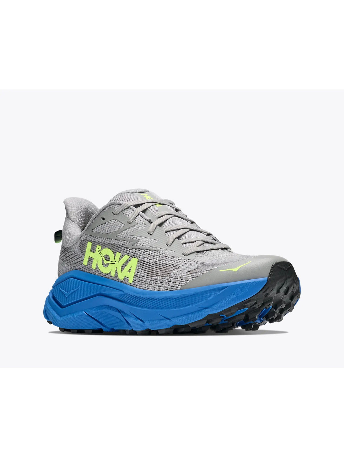 Hoka challenger 8 scarpa running da uomo grigio