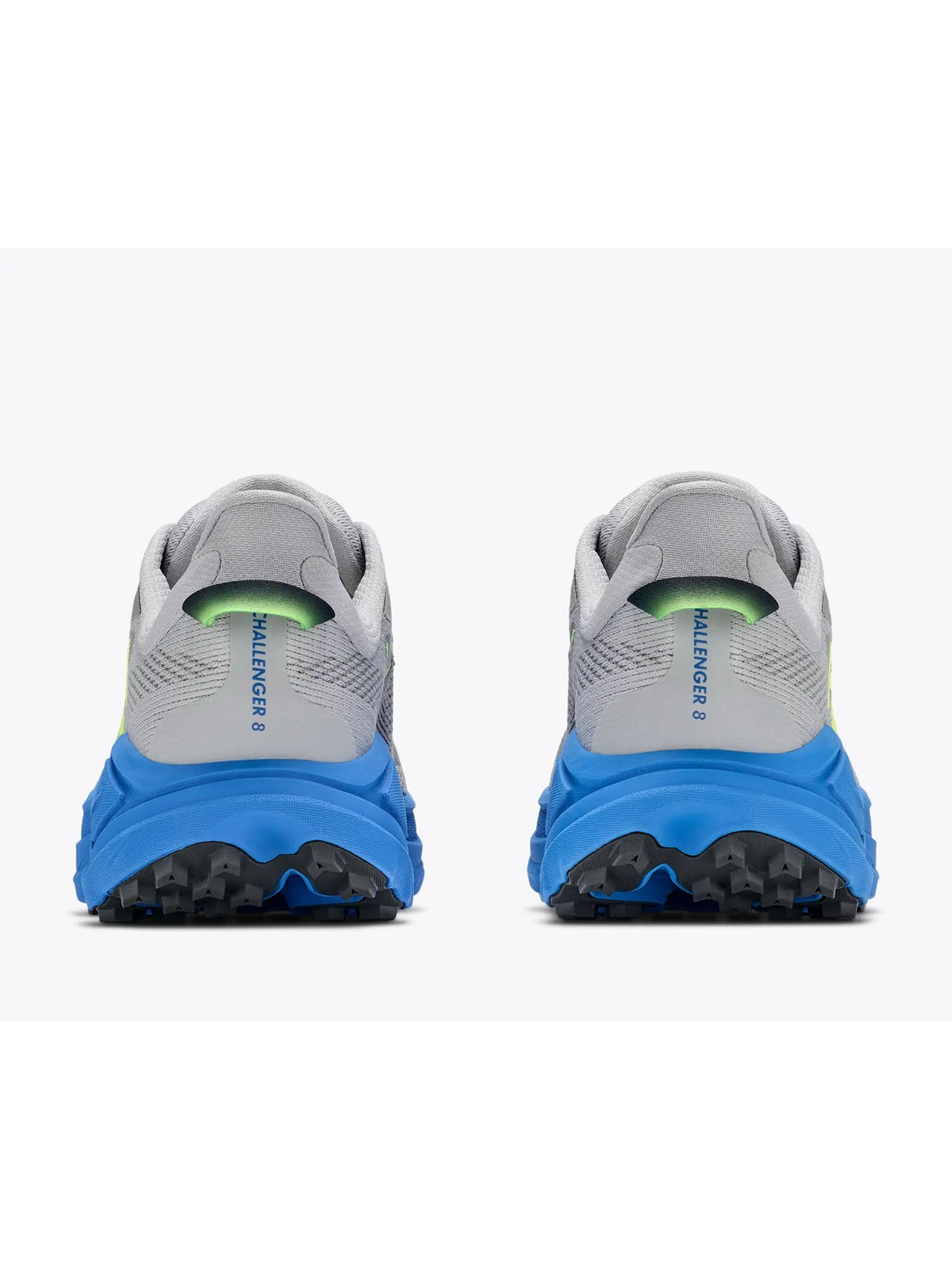 Hoka challenger 8 scarpa running da uomo grigio