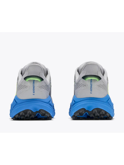 Hoka challenger 8 scarpa running da uomo grigio