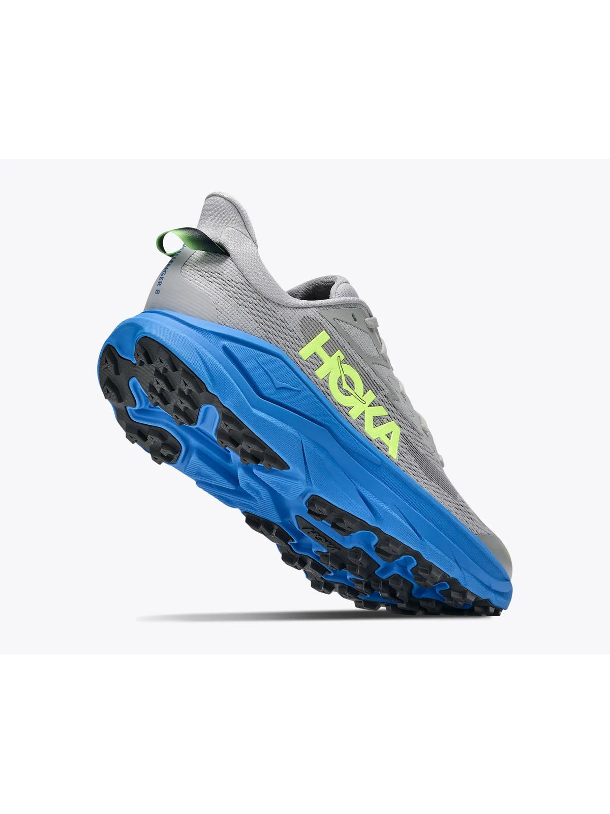 Hoka challenger 8 scarpa running da uomo grigio