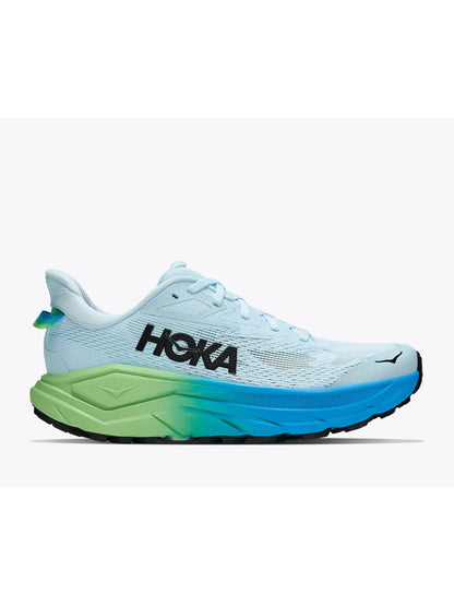 Hoka challenger 8 scarpa running da donna celeste