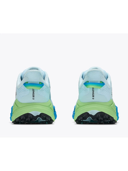 Hoka challenger 8 scarpa running da donna celeste