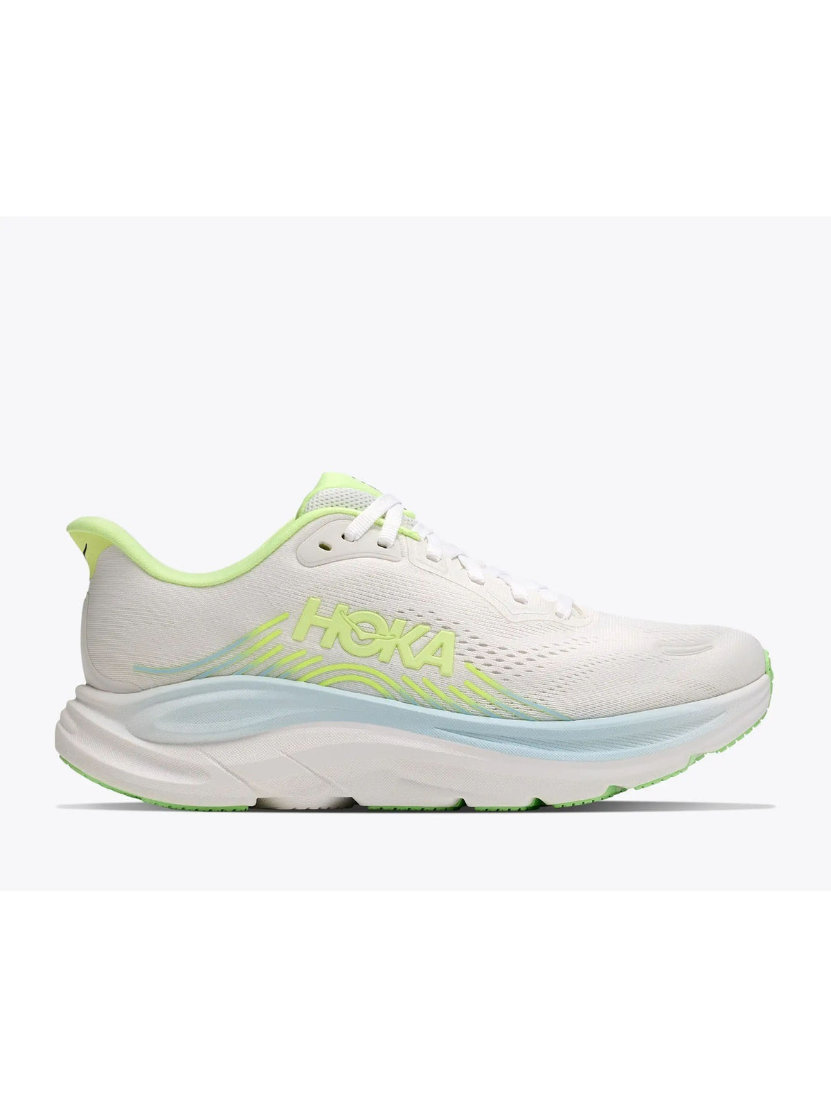 Hoka clifton 11 scarpa running da donna bianco