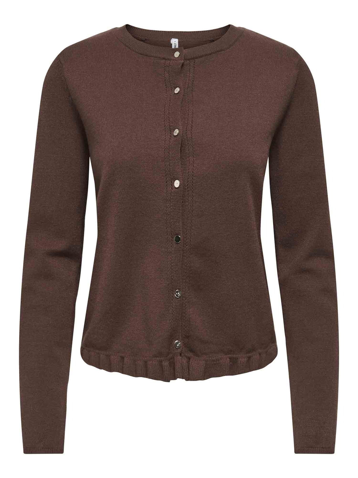 Only cinderel cardig maglia da donna caffe'