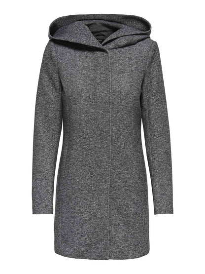 Only sedona light cappotto da donna antracite