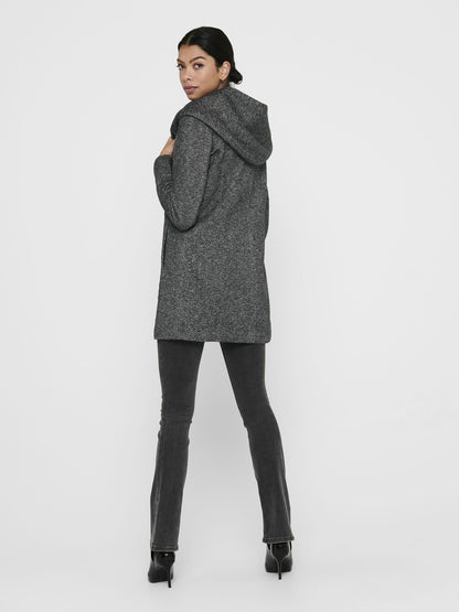 Only sedona light cappotto da donna antracite