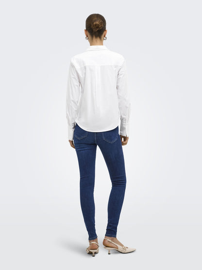 Only nemil camicia da donna bianco