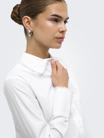 Only nemil camicia da donna bianco